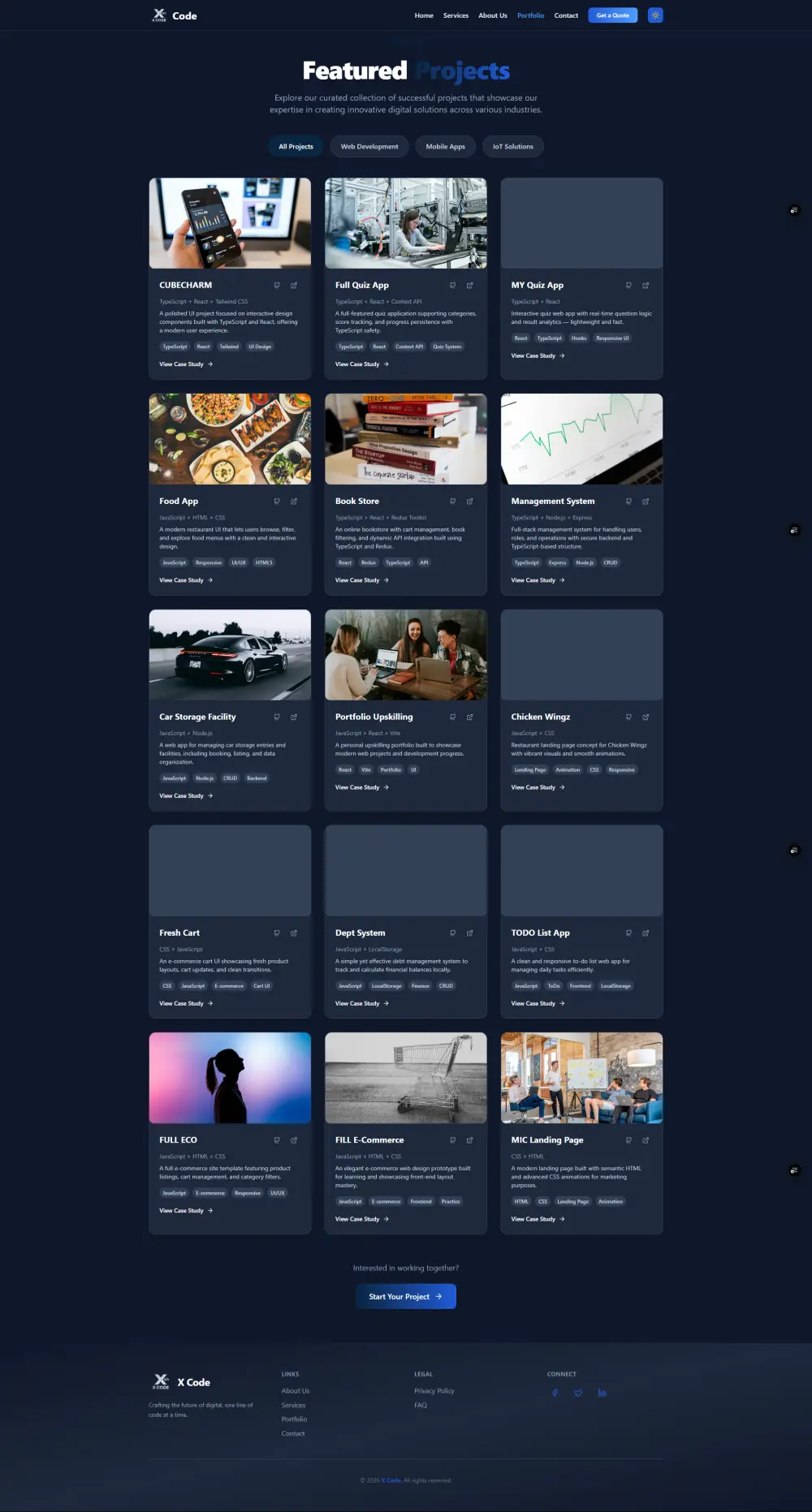 تصميم وتطوير موقع Portfolio شخصي احترافي باستخدام React أو HTML و CSS