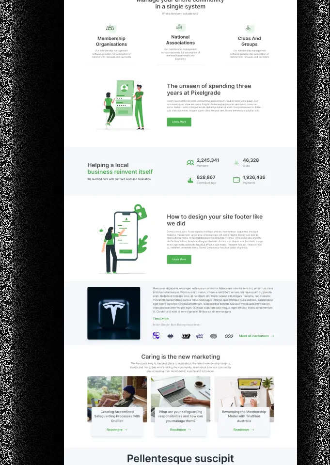 برمجة وتطوير صفحة هبوط (Landing Page) احترافية، متجاوبة بالكامل مع جميع الشاشات، وبأداء سريع وخلفية برمجية نظيفة وخالية من الأخطاء.