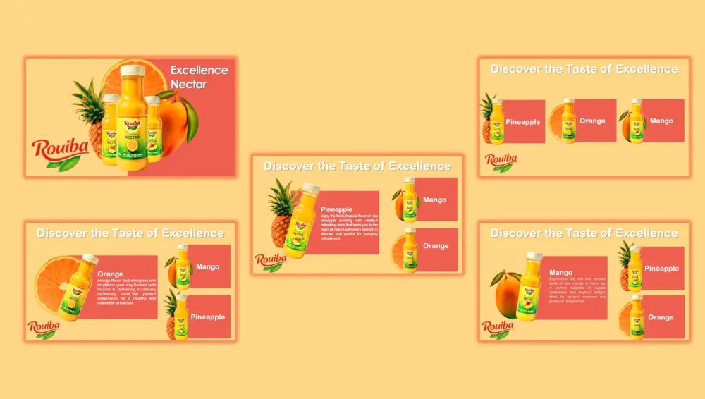 عروض تقديمية مكون من 10 شرائح مصمم حسب الطلب