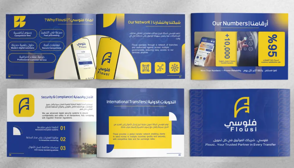 تصميم بروفايل شركة او مؤسسة company profile