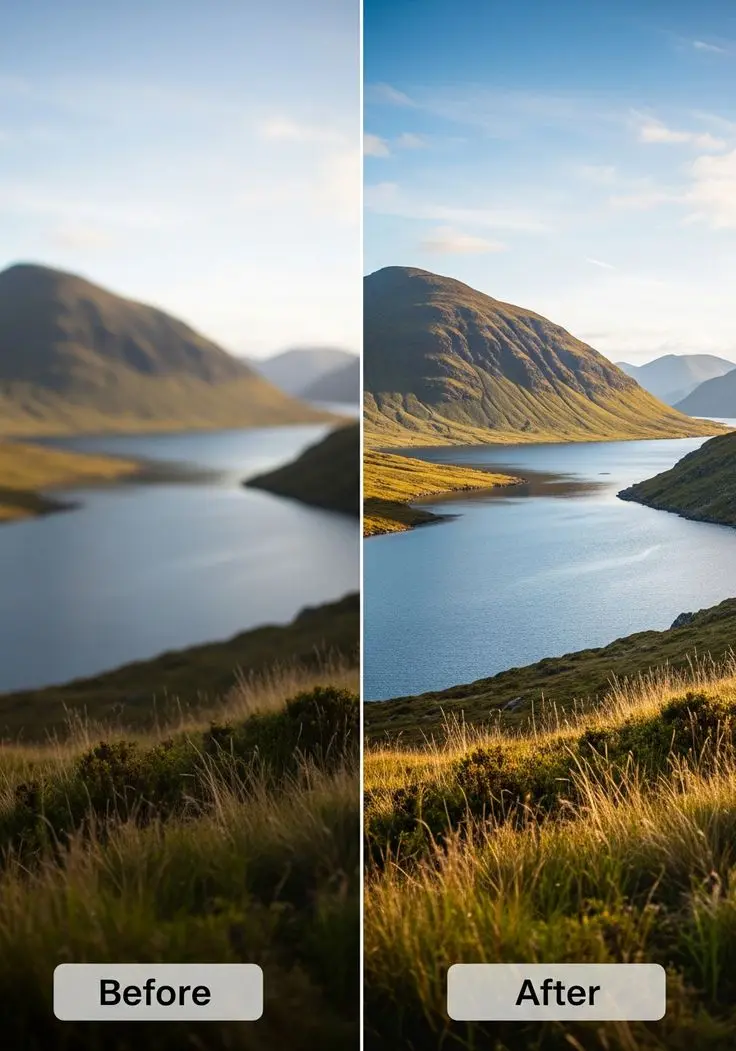 تحويل الصور الضعيفة إلى جودة 4K ومعالجة الألوان باحترافية