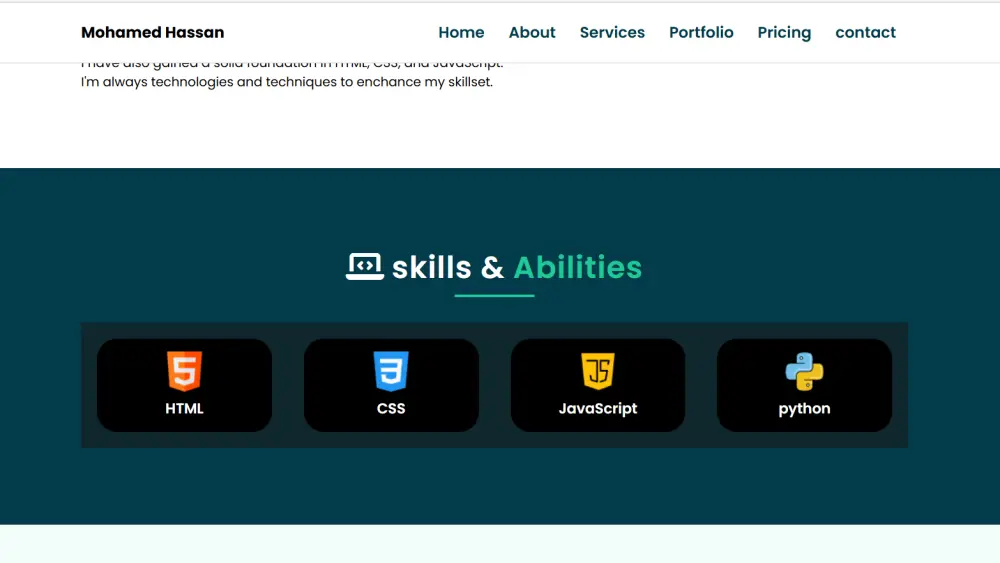 موقع احترافي ومناسب لجميع الأجهزة باستخدام  : Html5 , Css3 ,Javascript .