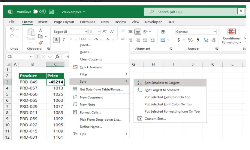 تنظيف البيانات و ازالة التكرار و الاخطاء في Excel