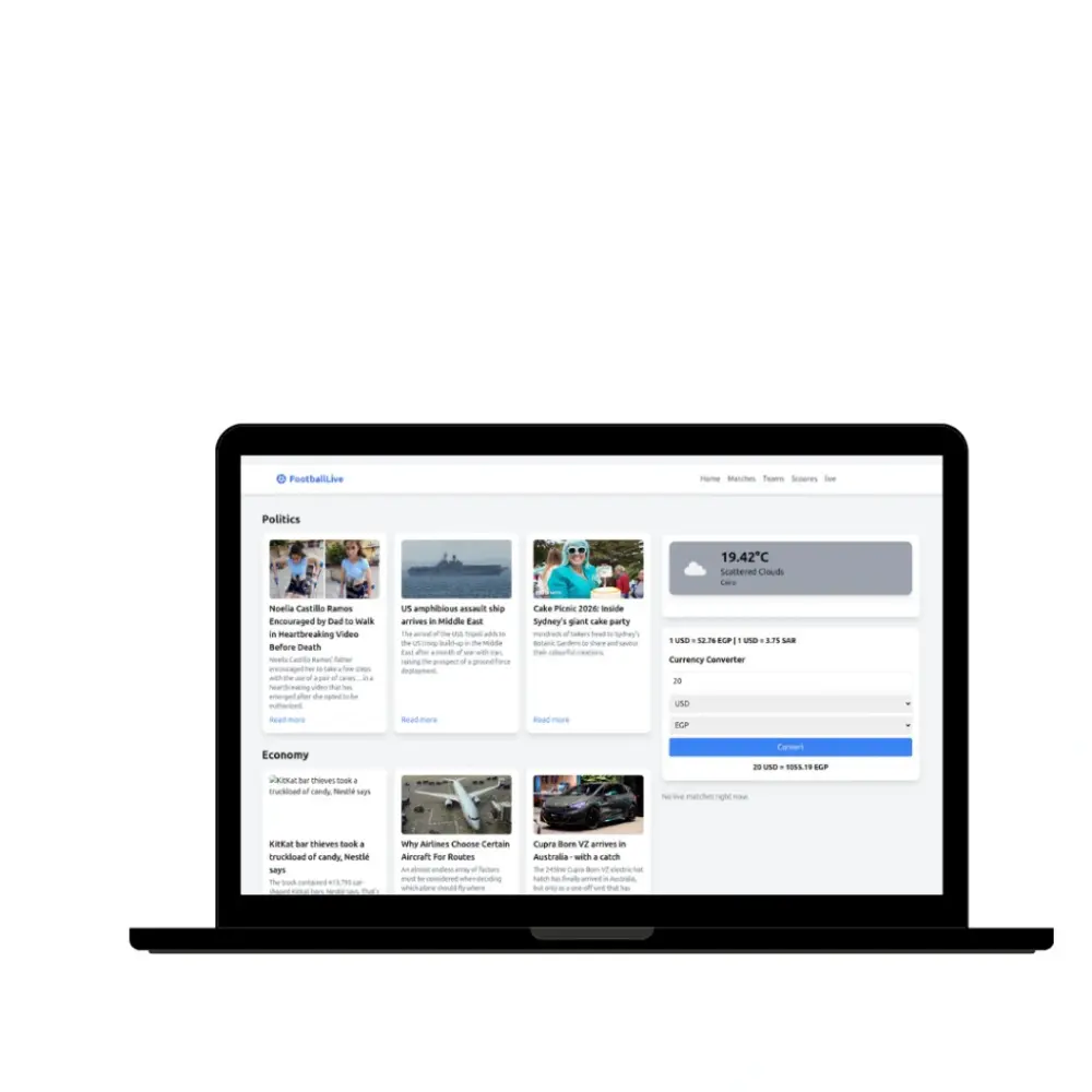 تطوير مواقع وتطبيقات ويب احترافية ومتجاوبة باستخدام React.js.