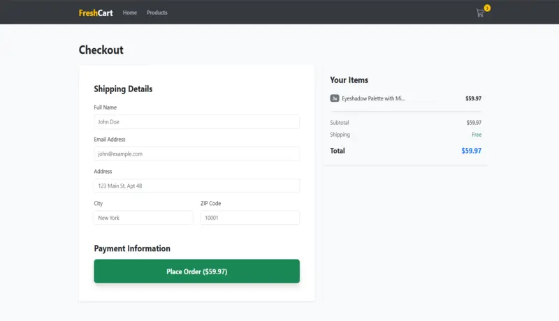 تصميم Landing Page احترافية متجاوبة وسريعة التحويل باستخدام React