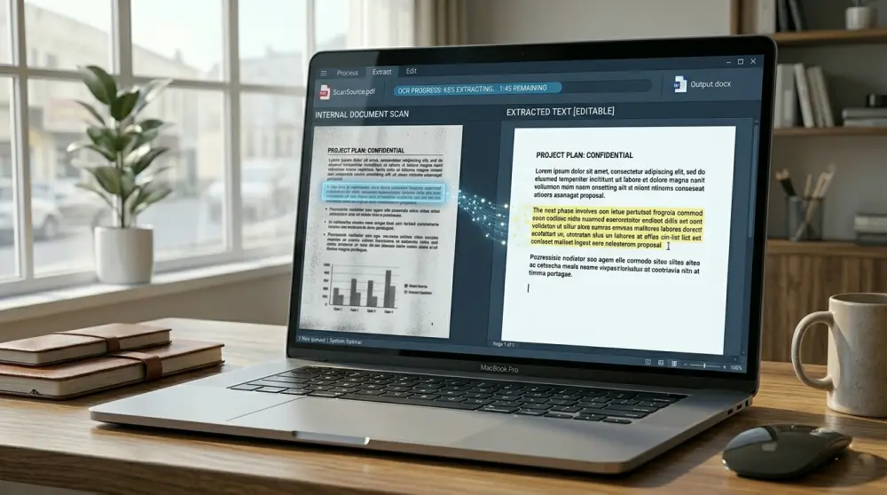 خدمة التفريغ السريع لملفات PDF والصور الي word قابل للتعديل