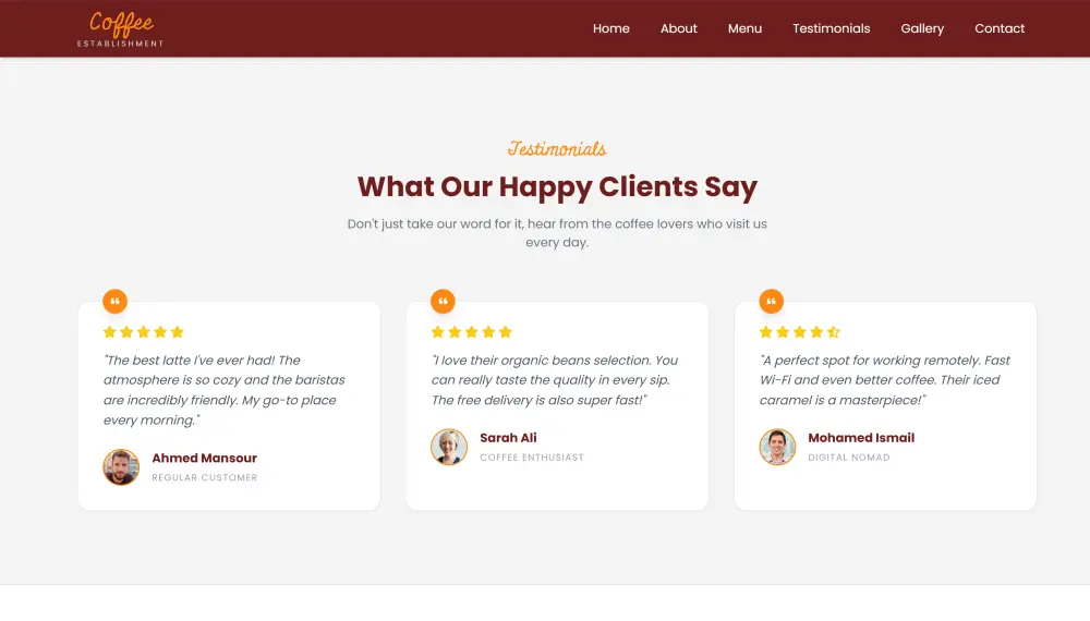 تصميم مواقع باستخدام HTML5, CSS3, JavaScript