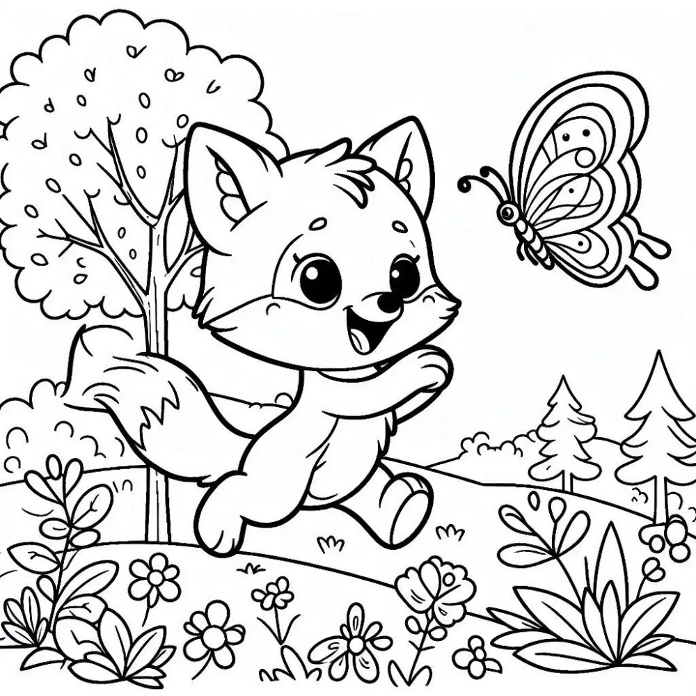 كتاب رسومات حيوانات لطيفة وجذابة للاطفال من عمر 3 ال 6