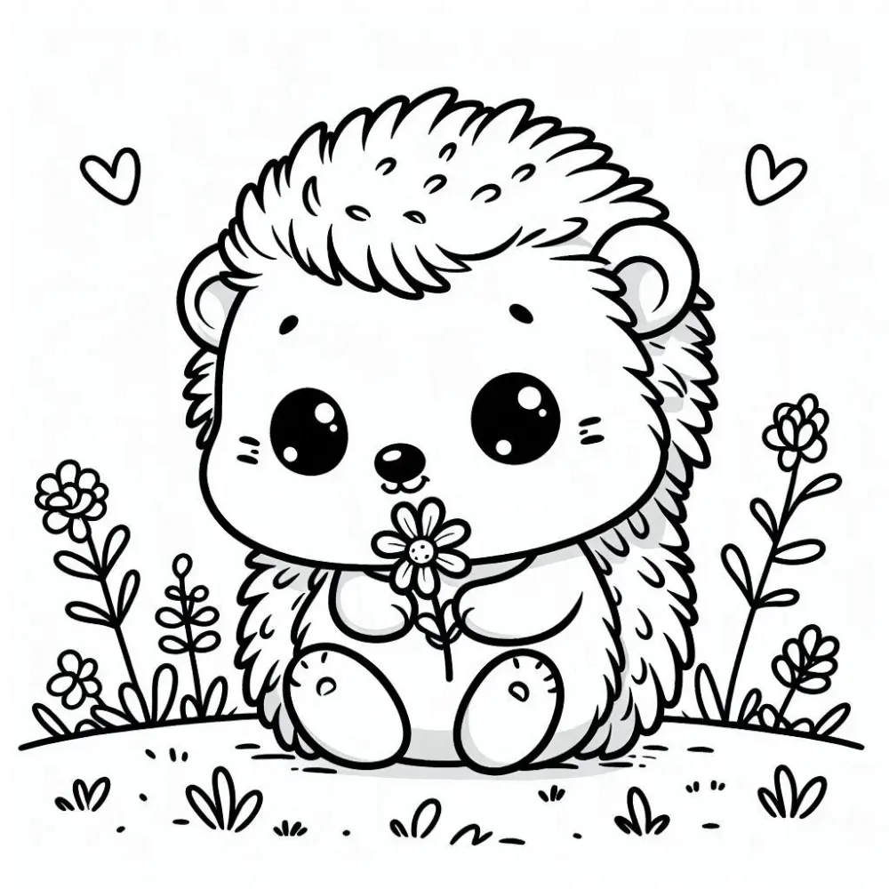 كتاب رسومات حيوانات لطيفة وجذابة للاطفال من عمر 3 ال 6