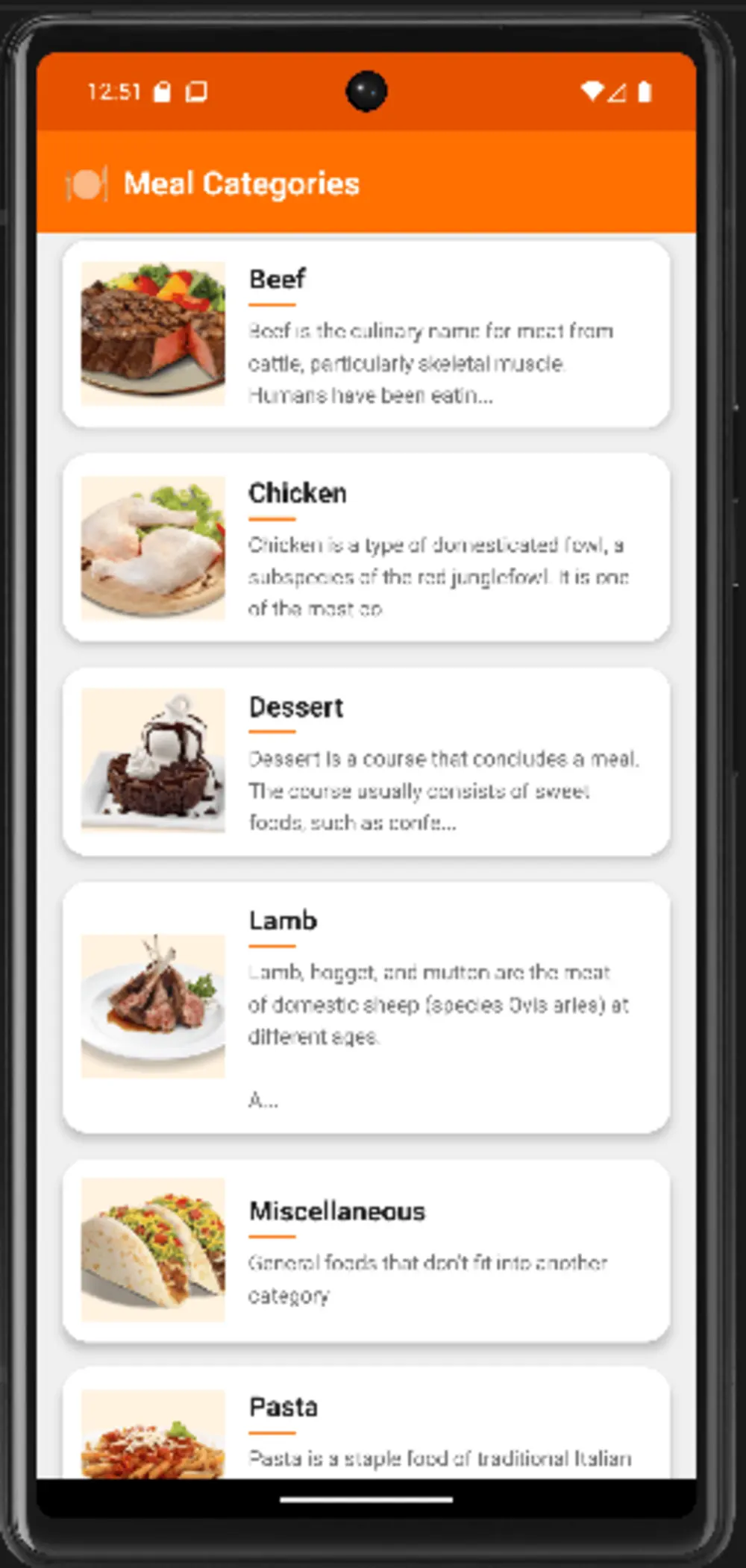 ربط تطبيق Android بـ API وعرض البيانات في شاشه واحده