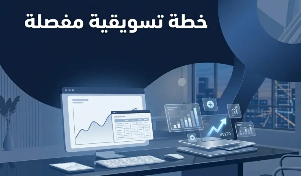 خطة تسويقية كاملة مفصلة علي علامتك التجارية