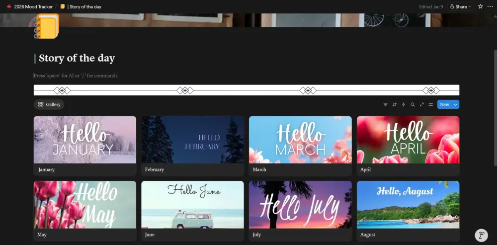 حوّل فوضى يومك إلى نظام متكامل مع Notion Template ذكي وشامل