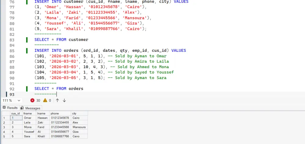 تحليل بياناتك باستخدام SQL واستخراج تقارير احترافية واضحة