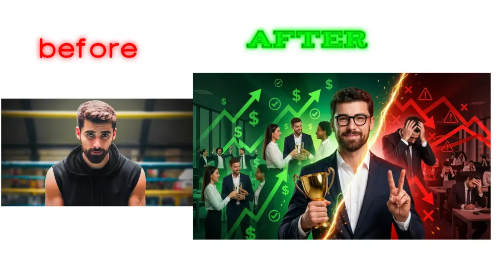 تصميم ثمنيل (Thumbnail) يوتيوب 3D احترافي بجودة 8K لزيادة المشاهدات (CTR)