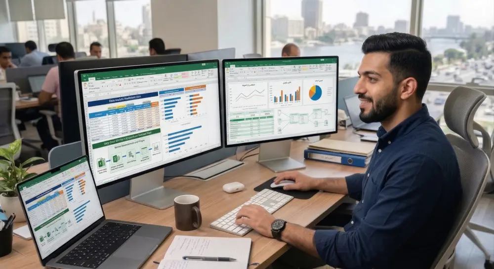 تنظيم وتحليل البيانات وإعداد Data Pipelines باحترافية باستخدام Excel