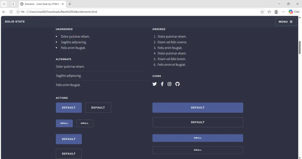 سأقوم بتصميم صفحة ويب احترافية ومتجاوبة باستخدام HTML و CSS