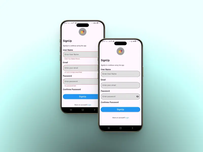 ربط تطبيقFlutter بخدمات Firebase (تسجيل الدخول وإنشاء الحساب)