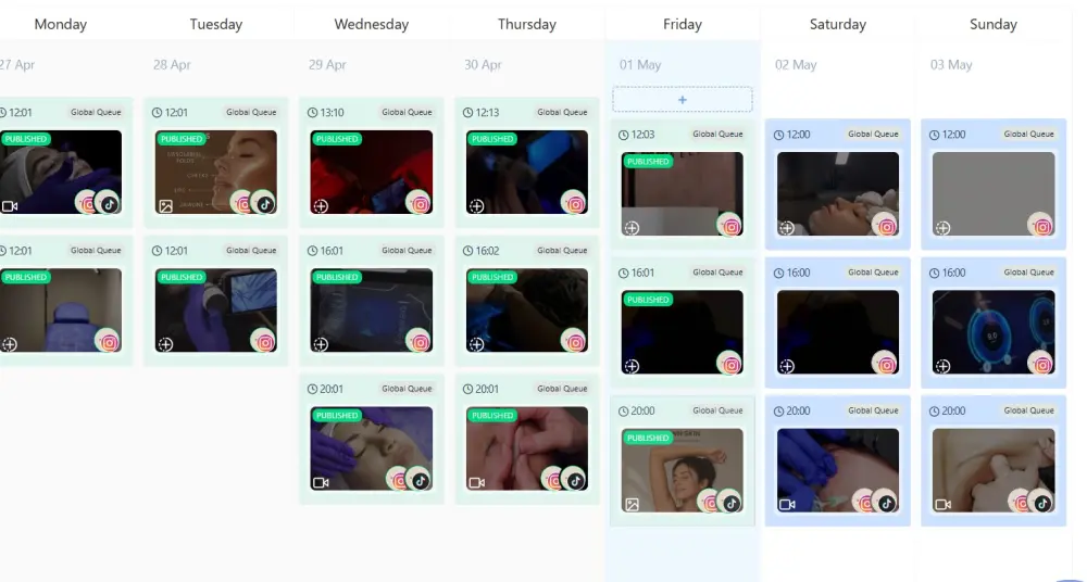 I will manage and plan your monthly social media content (posts & stories)