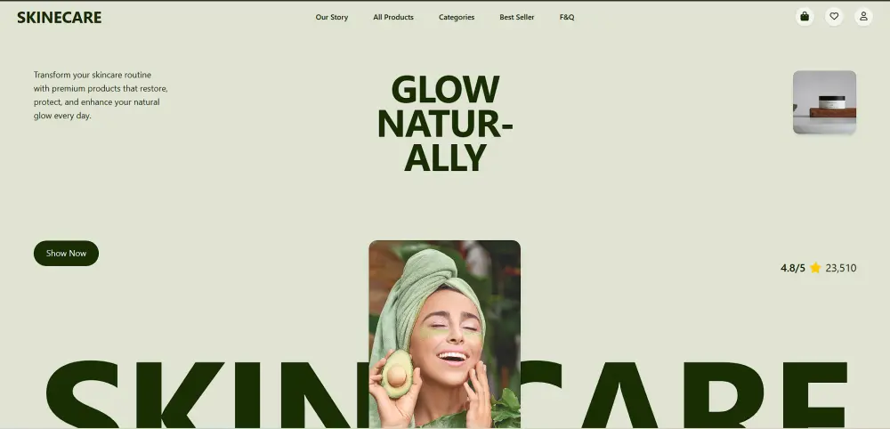 تصميم صفحه هبوط - landing page