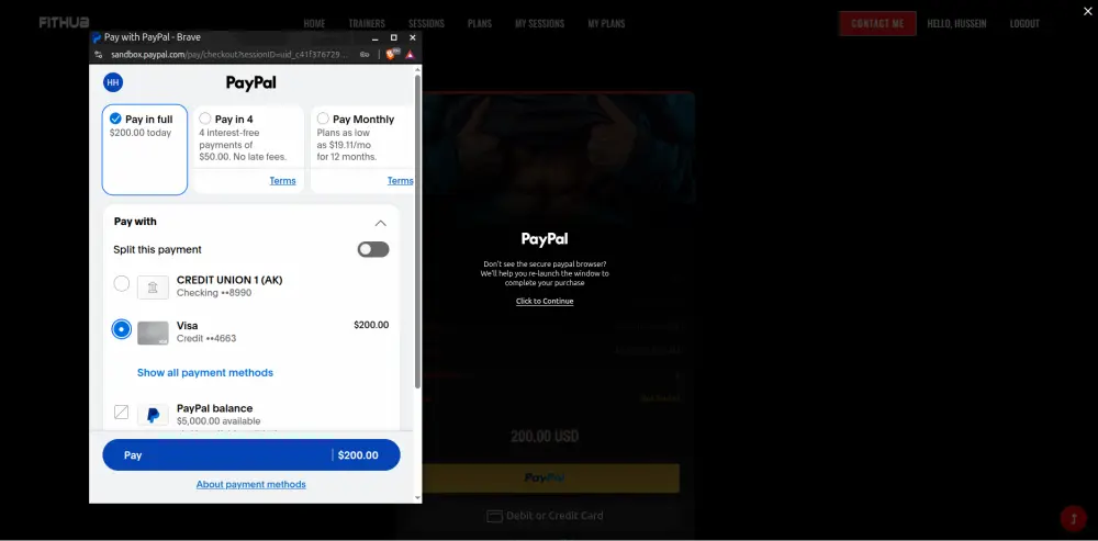 ربط موقعك ببوابة الدفع PayPal واستقبال المدفوعات عبر الفيزا