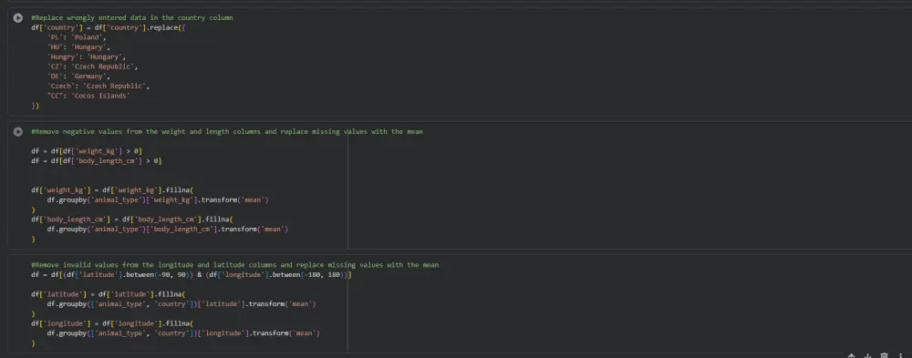 تنظيف ملفات excel أو csv باستخدام python