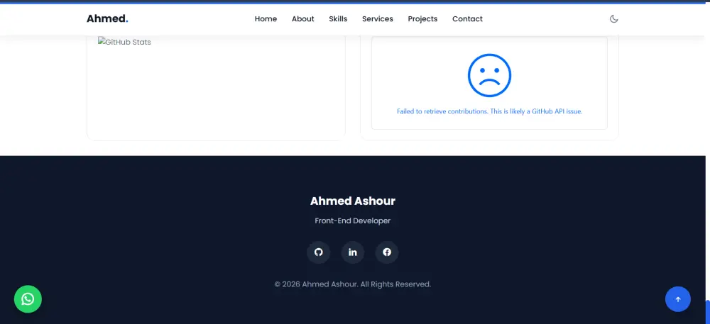 تصميم وتطوير موقع بورتفليو متجاوب واحترافي Portofolio Website