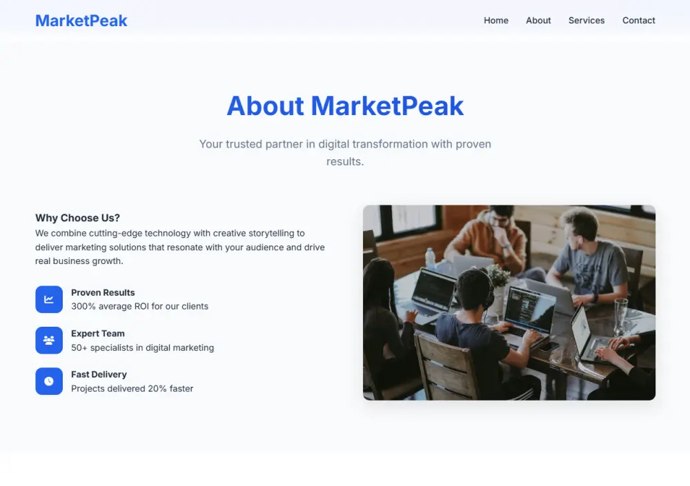 تصميم Landing Page احترافية وسريعة