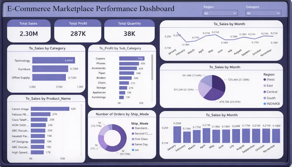 تحليل بيانات بستخدام Power BI وتصميم Dashboard تفاعلي احترافي
