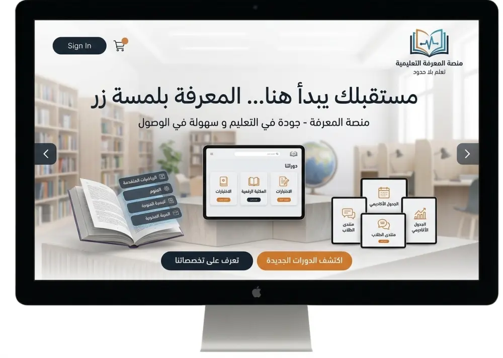 نشاء وتصميم صفحة هبوط احترافية Landing Page متجاوبة
