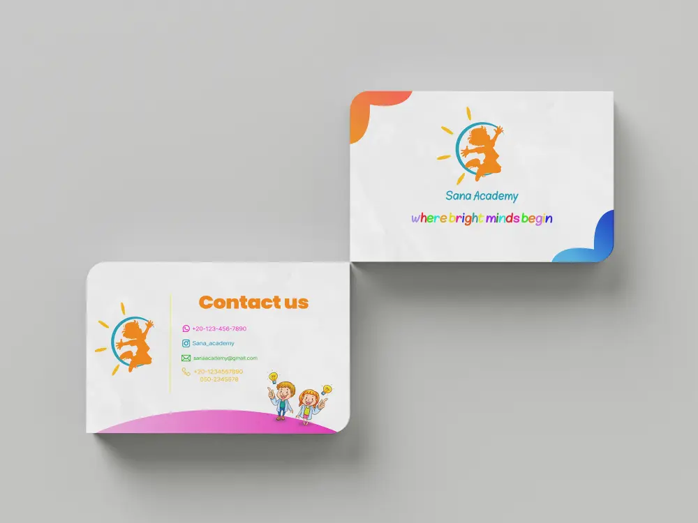 تصميم بطاقة أعمال (Business card)