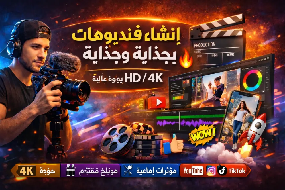 كتابه اسكربتات للفيديوهات بالغتين العربيه و الإنجليزيه