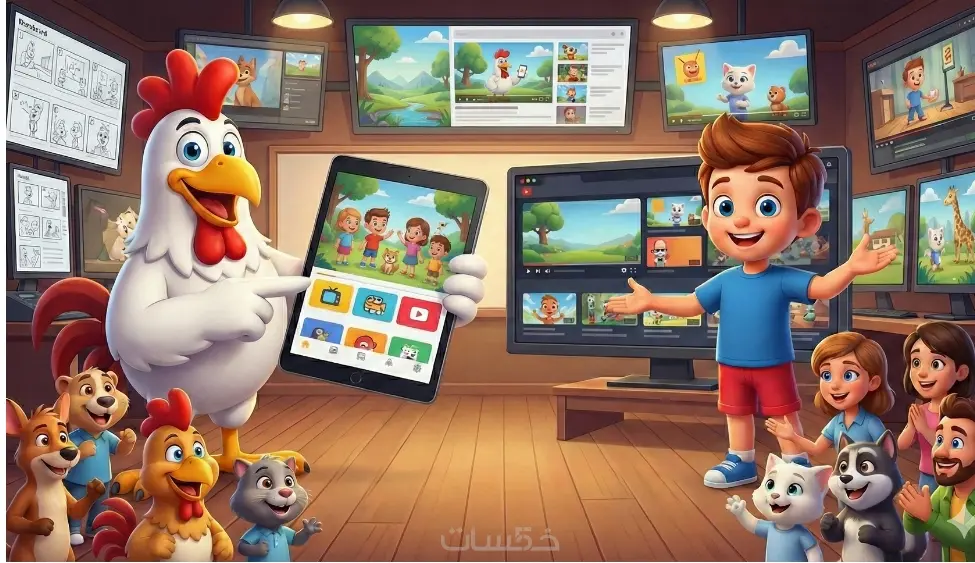 فيديو إعلاني 3D احترافي لمطعمك أو شركتك شامل السيناريو