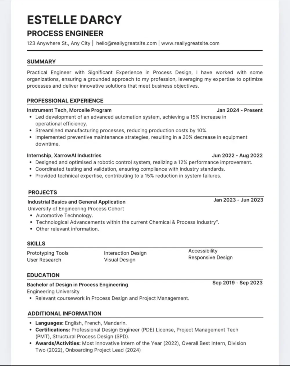 تصميم CV احترافي مطابق لمعايير ATS للشركات المحلية والعالمية