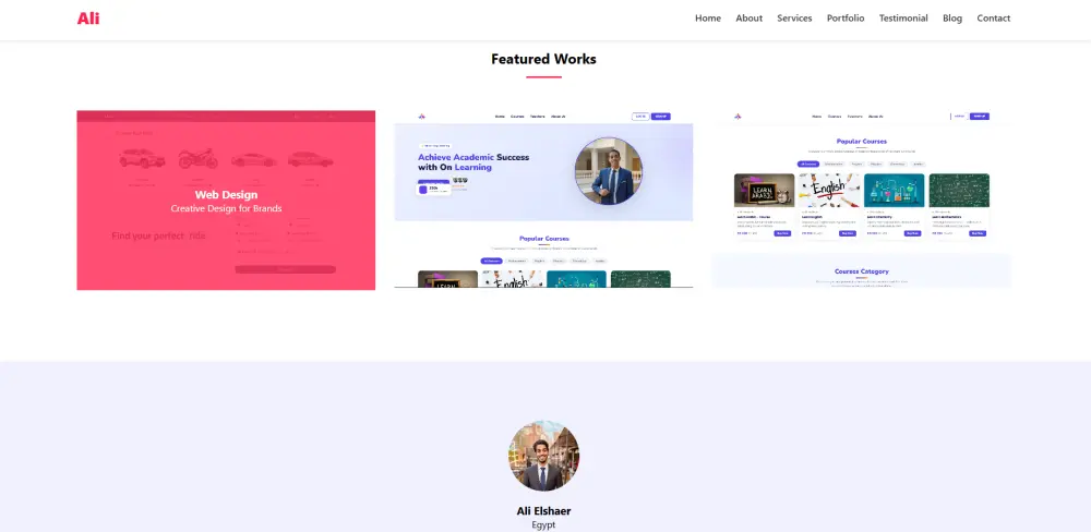 برمجة صفحة هبوط (صفحة هبوط) احترافية وسريعة