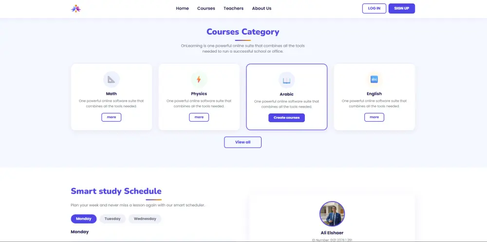 برمجة صفحة هبوط (صفحة هبوط) احترافية وسريعة