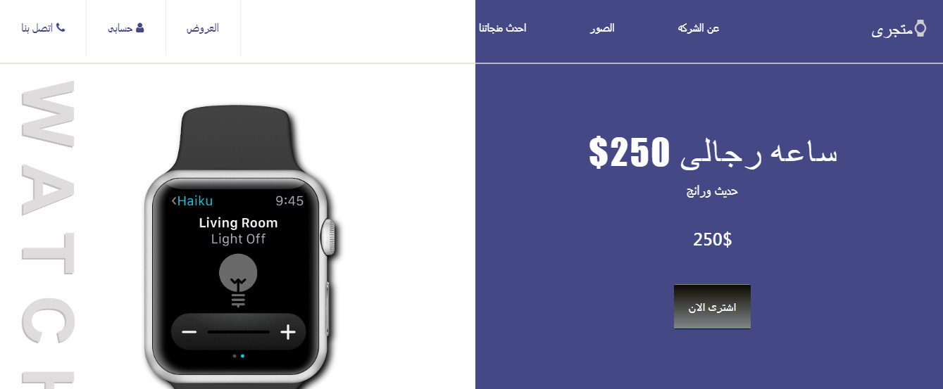 متجر الالكترونى 3 صفحات مقابل 40 دولار