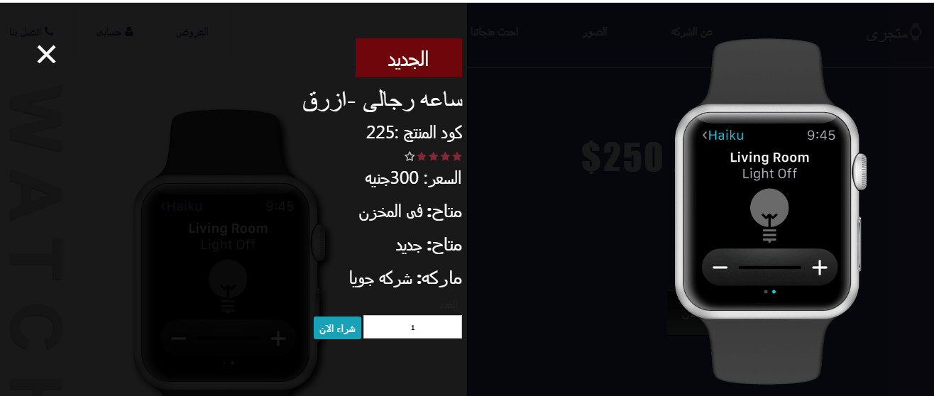 متجر الالكترونى 3 صفحات مقابل 40 دولار