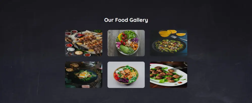 تصميم موقع مطعم احترافي (Restaurant Website UI)