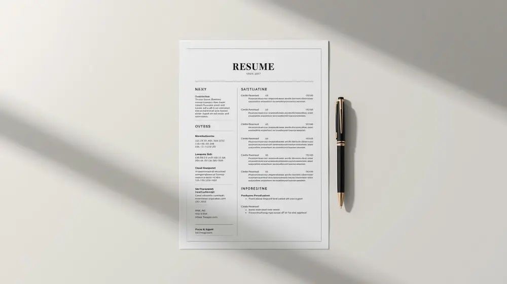 تصميم سيرة ذاتيه احترافيه عربي أو انجليزي متوافقه مع نظام ATS