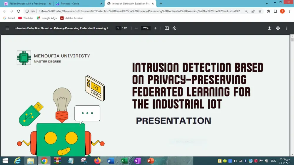 تصميم عرض تقديمي جذاب وعصري