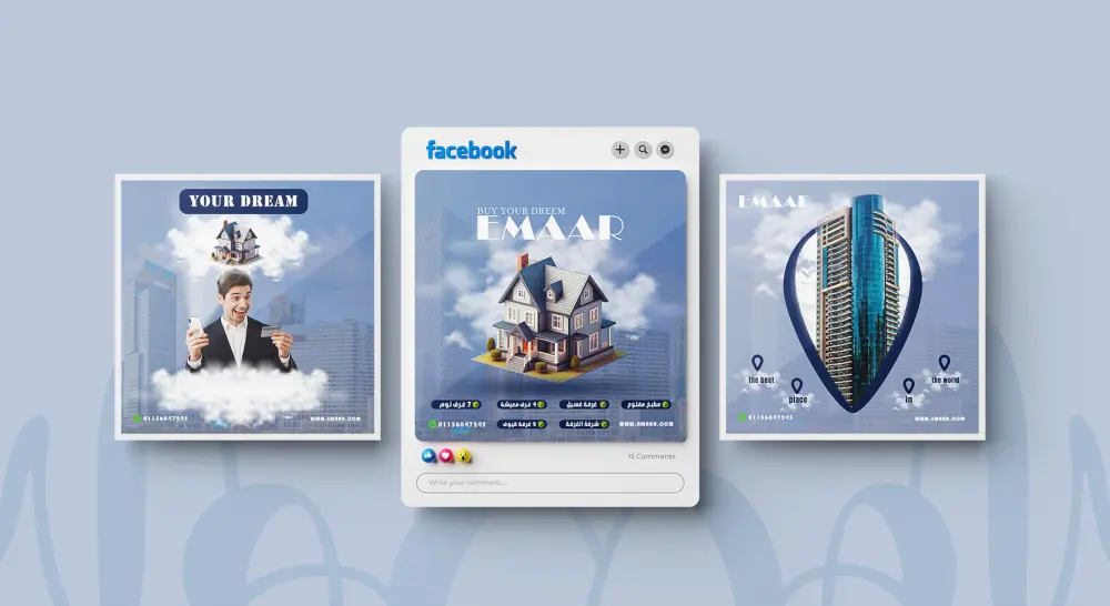 تصاميم سوشيال ميديا إحترافية