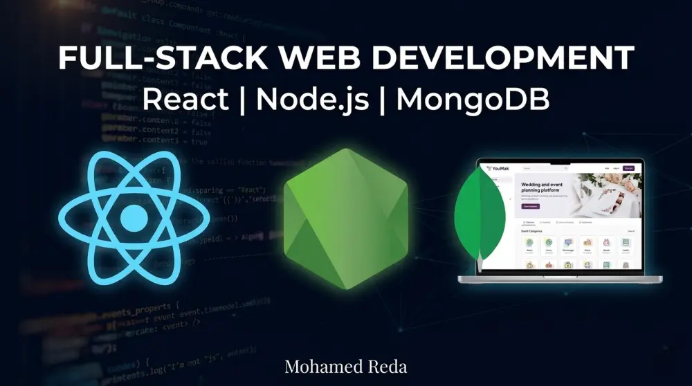 سأقوم بإنشاء موقع ويب كامل Full-Stack باستخدام React و Node.js مع لوحة تحكم مكون من 4 صفحات