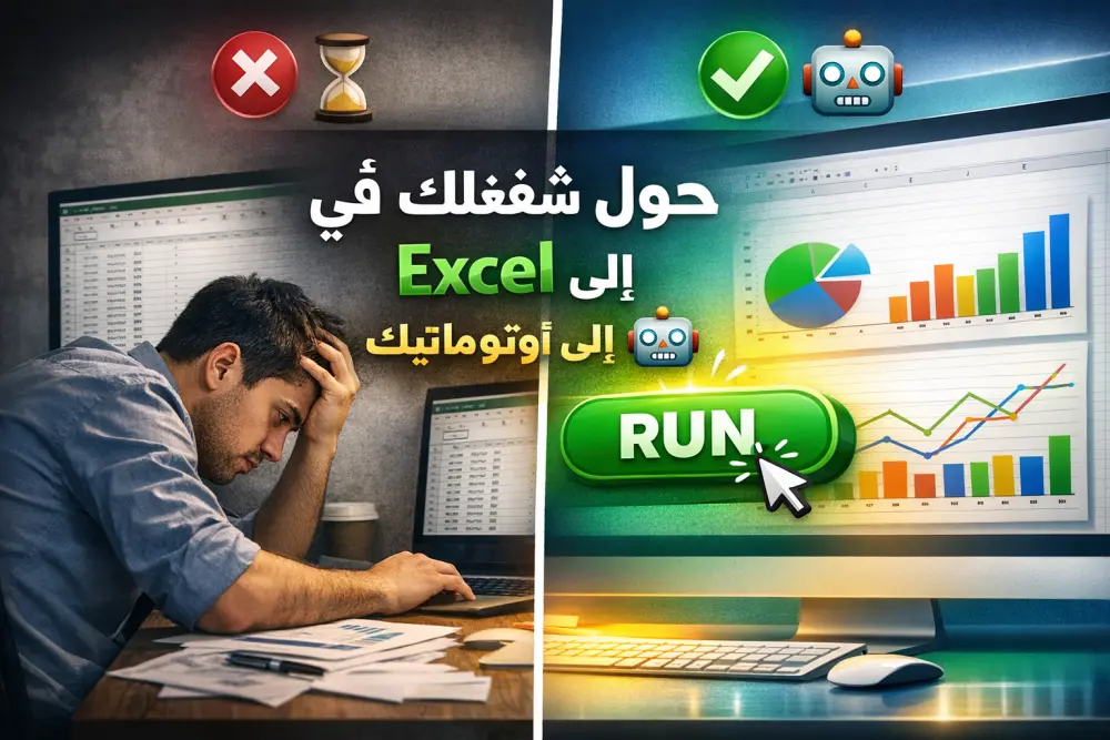 تحويل مهام Excel المتكررة إلى عمليات تلقائية باستخدام Python