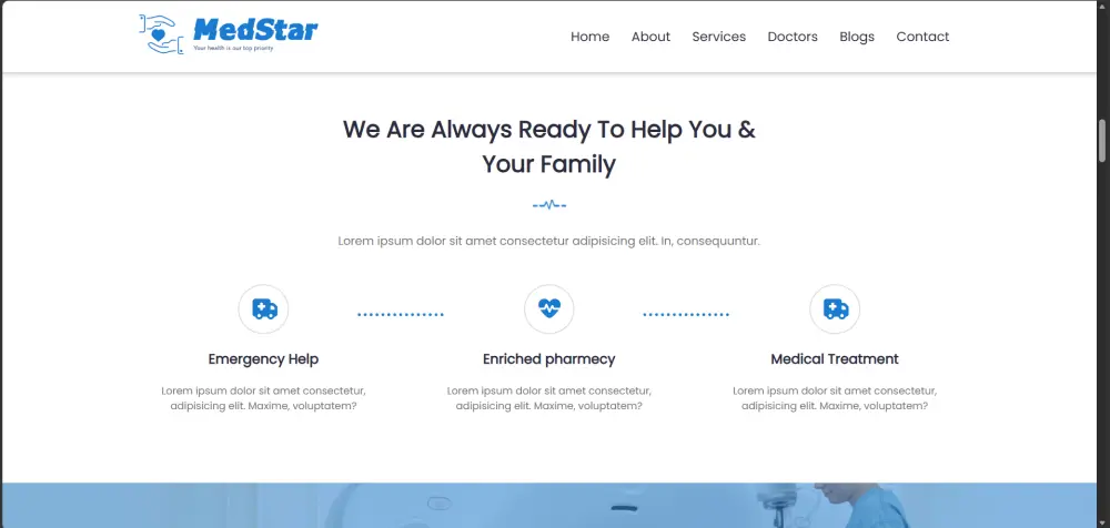 صفحة Landing Page احترافية متجاوبة مع جميع الأجهزة