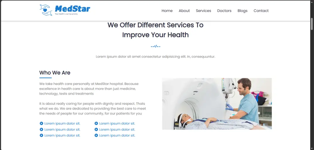 صفحة Landing Page احترافية متجاوبة مع جميع الأجهزة