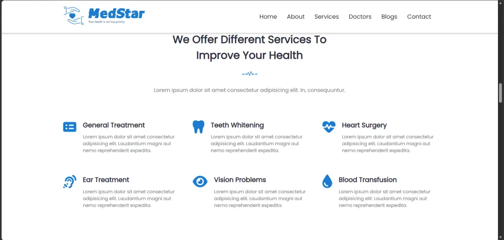 صفحة Landing Page احترافية متجاوبة مع جميع الأجهزة