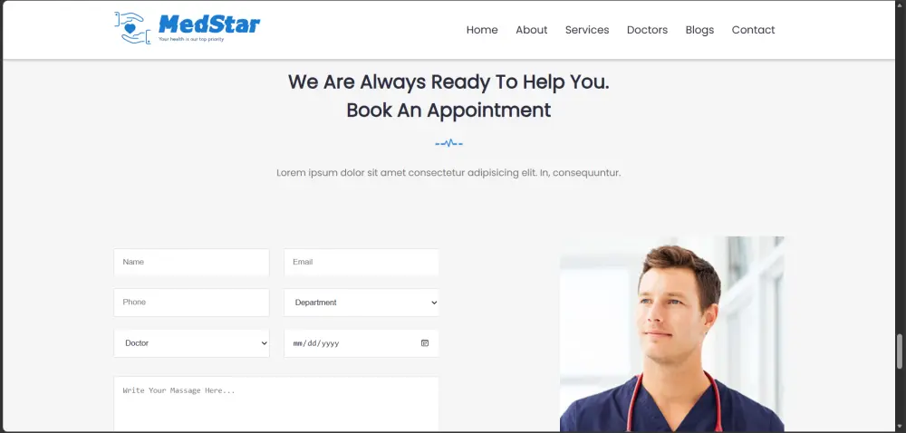 صفحة Landing Page احترافية متجاوبة مع جميع الأجهزة