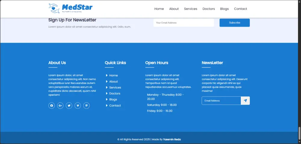 صفحة Landing Page احترافية متجاوبة مع جميع الأجهزة
