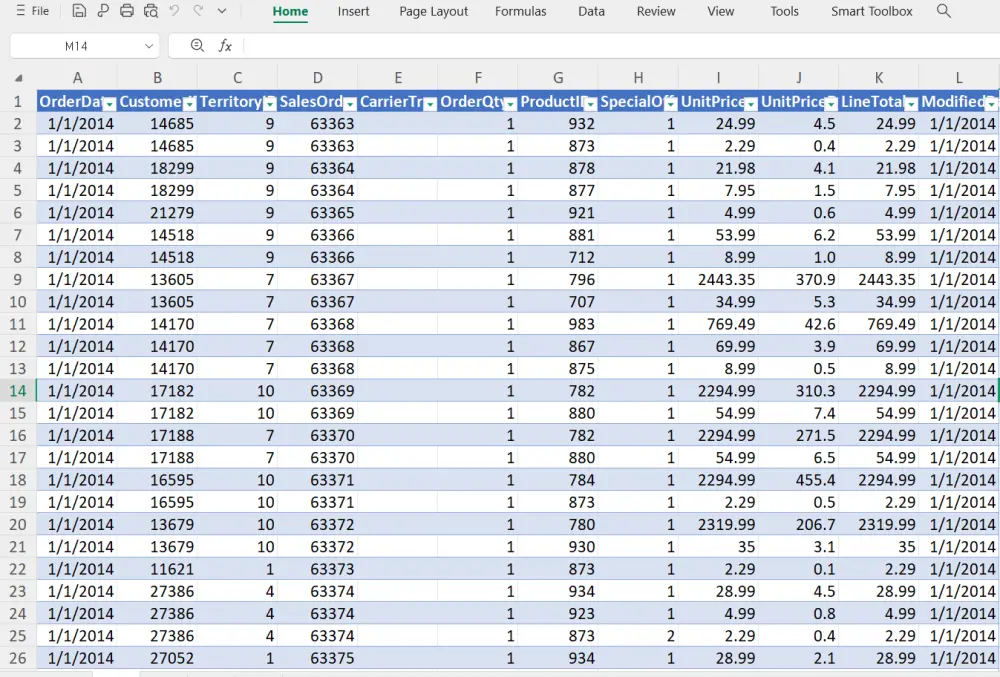 تنظيف وتنظيم و تحويل بياناتك ( Excel / CSV ) حتى 1000صف بشكل احترافي