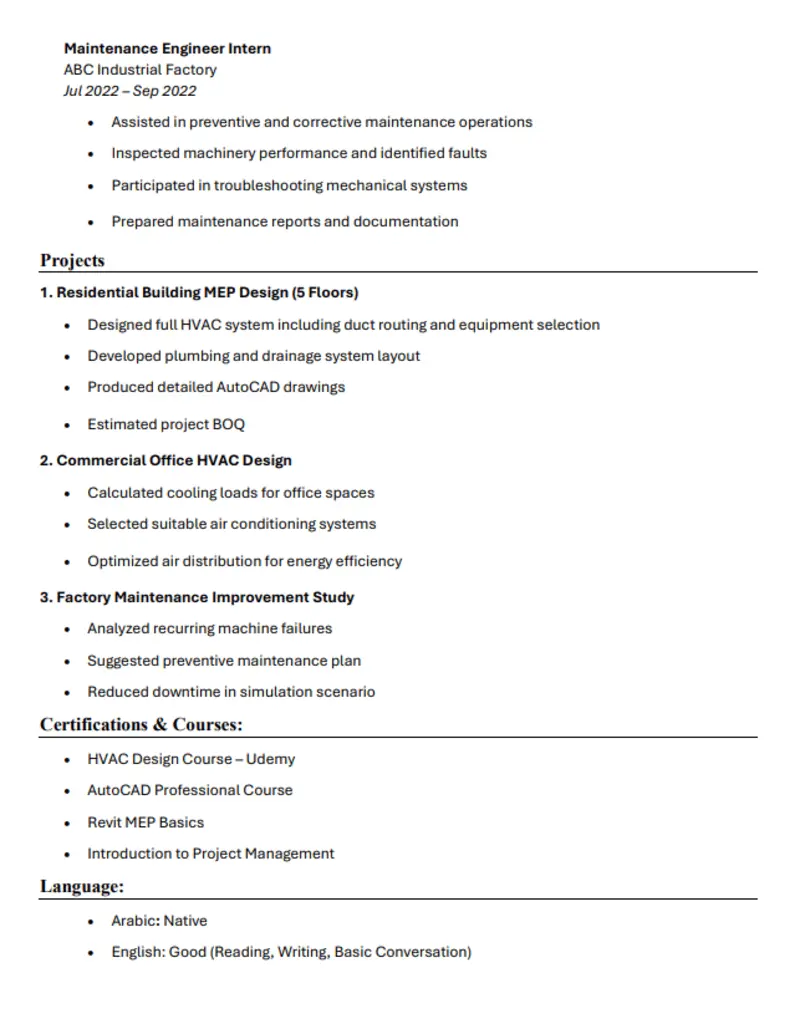 تصميم وكتابة سيرة ذاتية (CV) احترافية متوافقة مع أنظمة الـ ATS